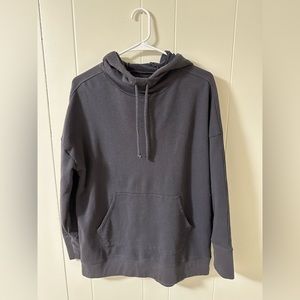 Fabletics Grey Athletics High Collar Sweatshirt